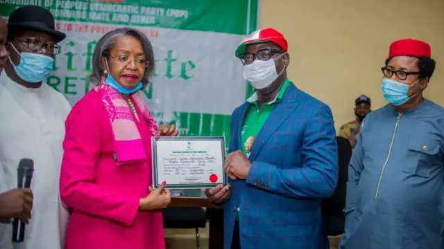 Godwin Obaseki of Edo State say 'If Adamas Oshiomhole