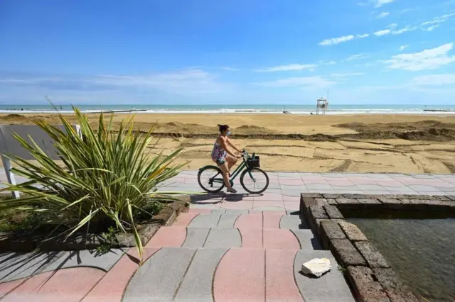 Пляж в Италии