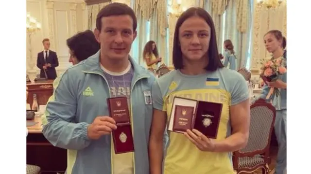 Володимир Яременко та Ірина Коляденко