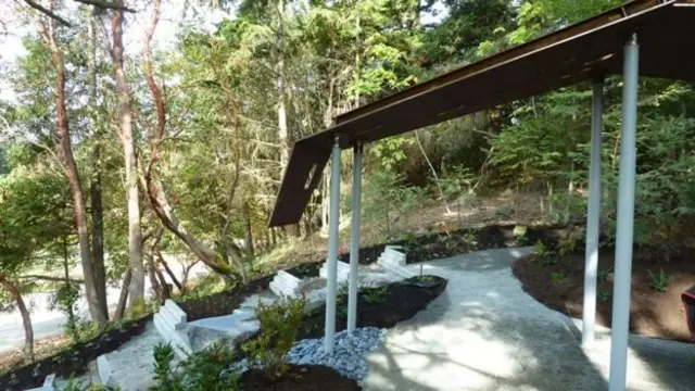 taman, kebun, keguguran, kanada