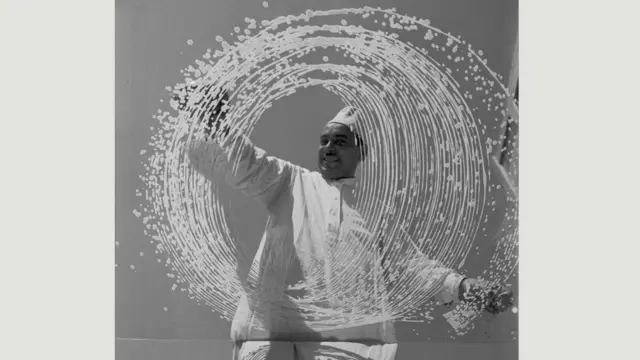 صانع الكنافة عام 1960 التقطها محمد يوسف