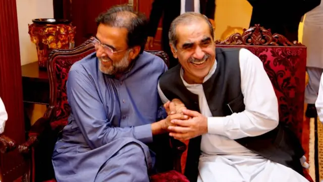 سعد رفیق اور قمر زمان کائرہ