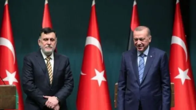 اردوغان والسراج