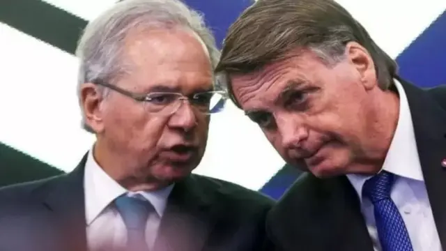 Ministro Paulo Guedes e presidente Jair Bolsonaro