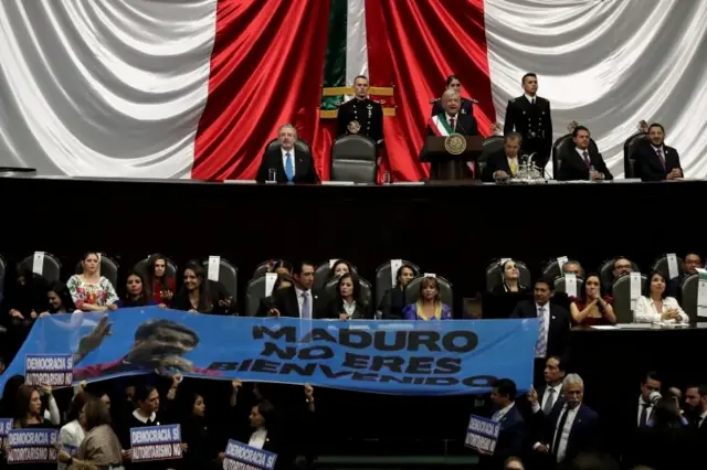 Protesta contra Maduro