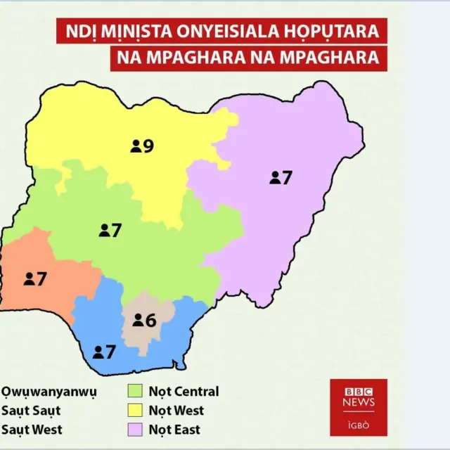 Ihe mpaghara ọ bụla ketara n'ọkwa ndị mịnịsta