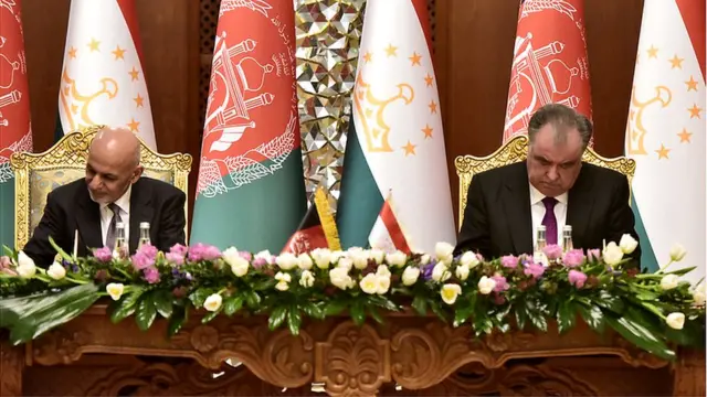 Афғонистон ва Тожикистон президентлари