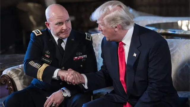 Trump and McMaster