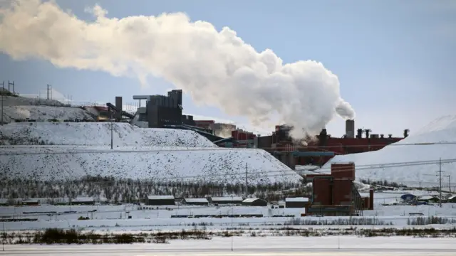 Mina de hierro de Kiruna