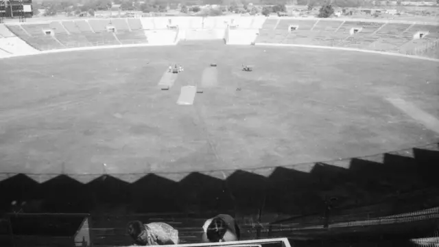 નવનિર્મિત ક્રિકેટ સ્ટેડિયમ અગાઉ આવું દેખાતું