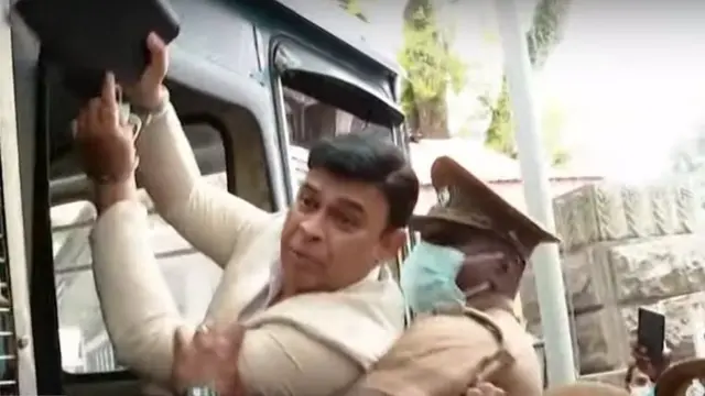 Ranjan Ramanayaka taken to prison