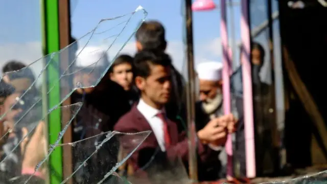 تصویری از حملات امروز در کابل