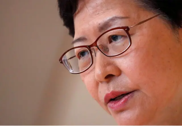 香港特首林郑月娥