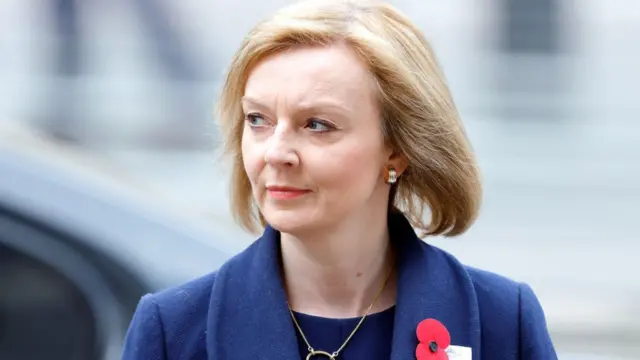 La secretaria de Exteriores de Reino Unido, Liz Truss