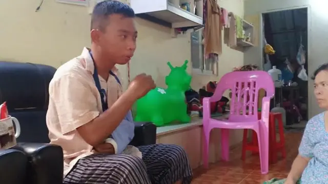လူကုန်ကူးမှုနဲ့ပြန်လွတ်လာသူ ကိုမြတ်သူရထွန်း