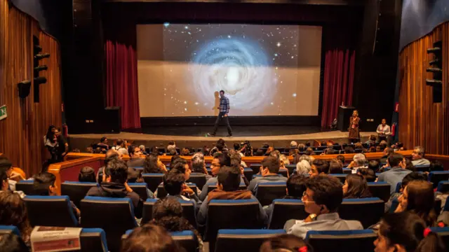 Christophe Galfard en el Hay Festival Querétaro.