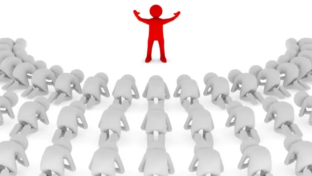 لیڈر اور پرستاروں کا خاکہ