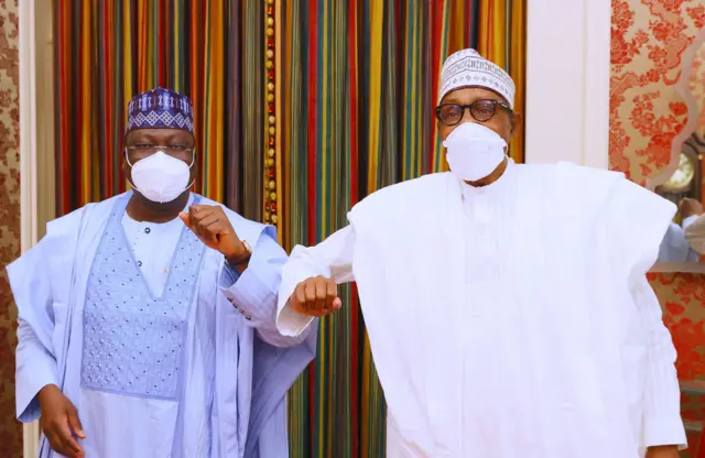 Buhari da Ahmad Lawan