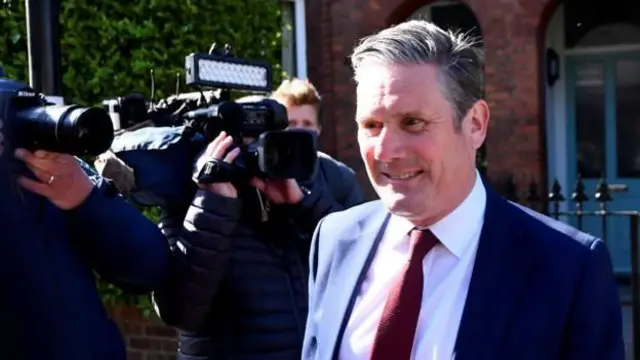 İşçi Partisi'nin lideri Keir Starmer
