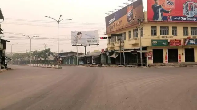 တချိန်ကလူစည်းကားခဲ့တဲ့နေရာဟာ အခုတော့တစပြင်ပမာခြောက်သွေ့