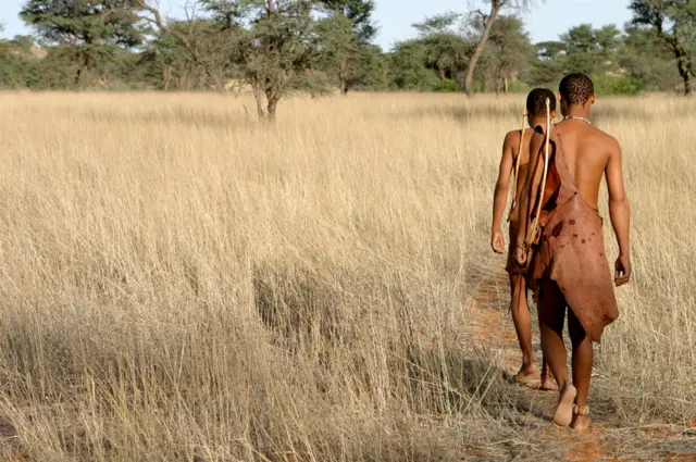 Aborígenes Kalahari