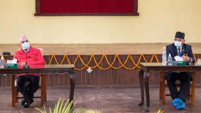 ओली र प्रचण्ड