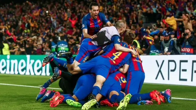 Игроки "Барселоны"