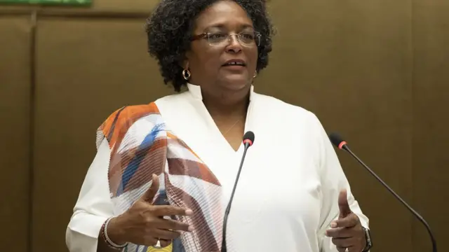 A premiêsportingbet e bomBarbados, Mia Amor Mottley