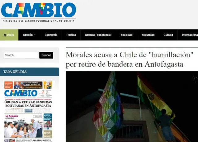 Periódico estatal boliviano