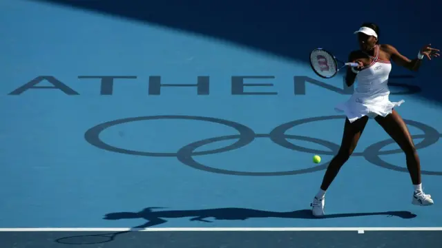 Venus Williams en Atenas 2004