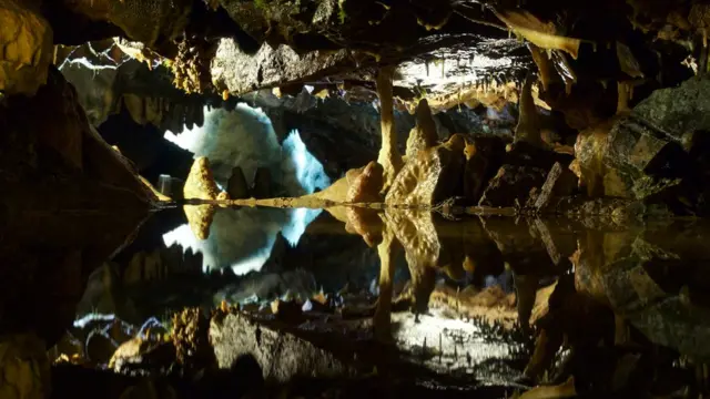 Gough's cave in Cheddar Gorge