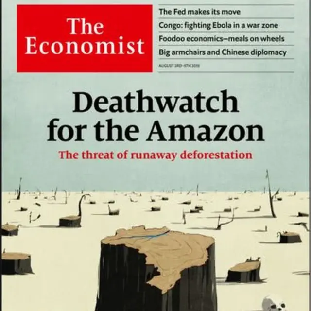 Capa da revista The Economist