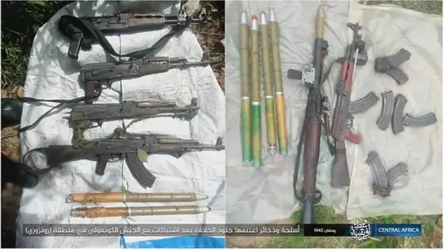 Silaha zinazodaiwa kudhibitiwa na wanamgambo wa IS baada ya shambulio la mwezi Mei