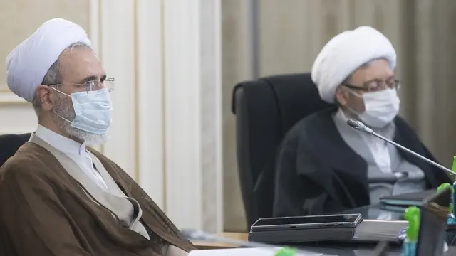 صادق لاریجانی و علیرضا اعرافی