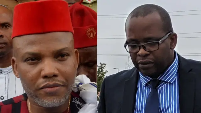 Nnamdi Kanu na Uche Mefor
