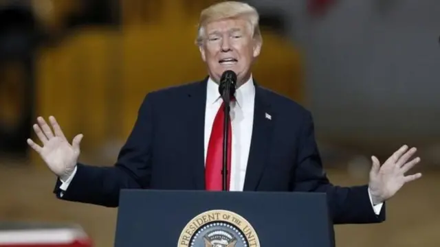 دونالد ترامپ، رییس جمهوری آمریکا