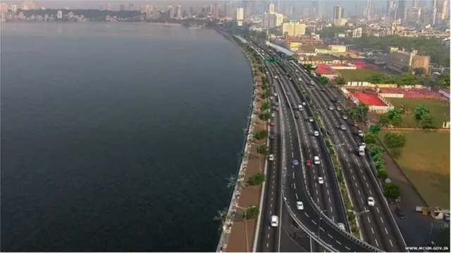 कोस्टल रोडचा आराखडा