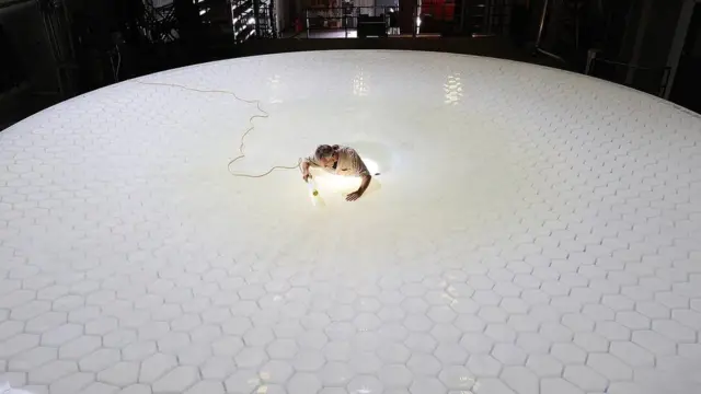 Le télescope LSST, en cours de construction au Chili