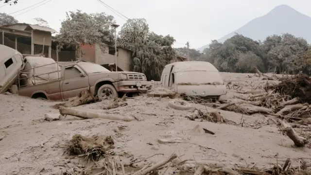 Guatemala, Fuego, gunung berapi