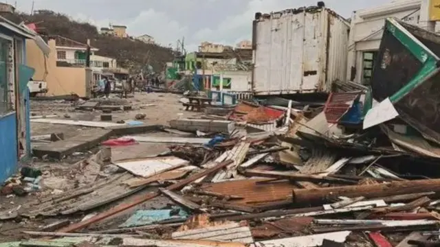 uništene kuće na ostrvu Union