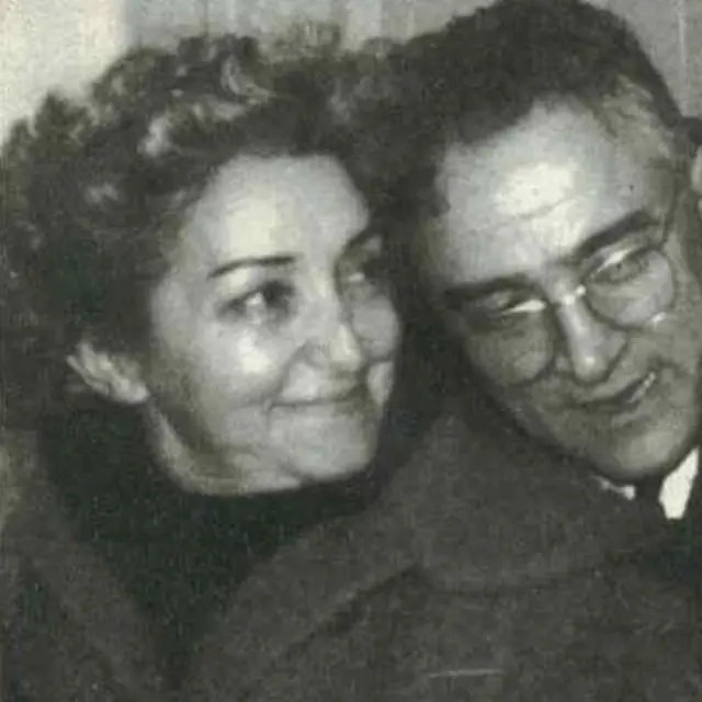 África de las Heras se casó en segundas nupcias con el espía italiano Valentín Marchetti.