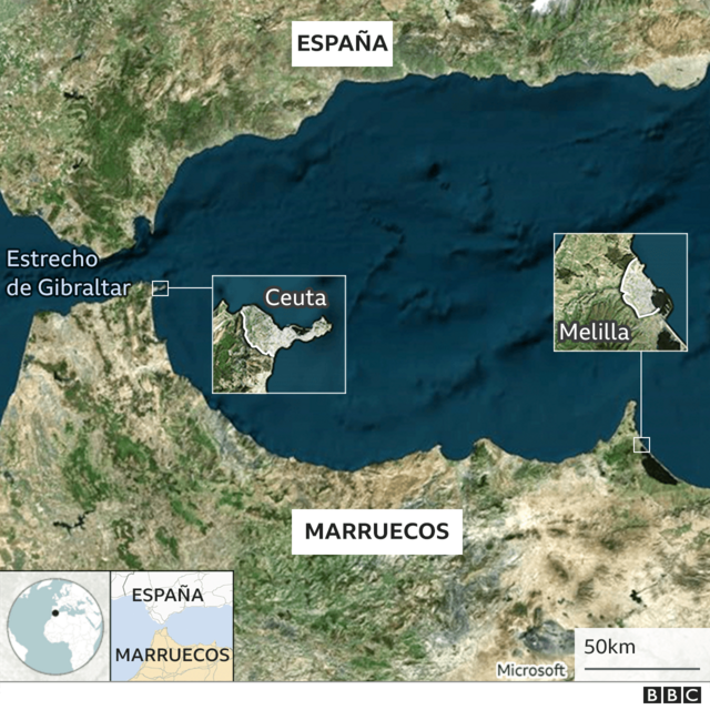 Por qué Ceuta y Melilla pertenecen a España si están en África BBC