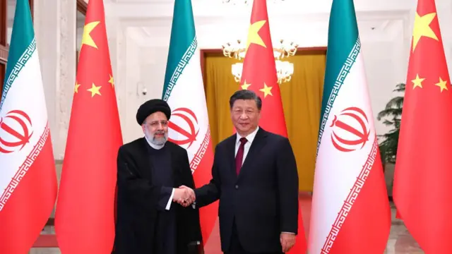 ابراهیم رئیسی و شی جین پینگ