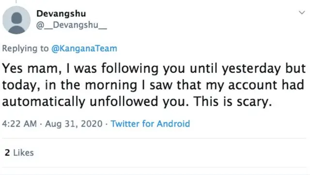 کنگنا فالورز