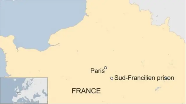 Map of prison