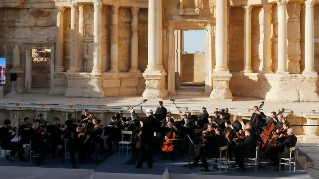 Музыканты в Пальмире