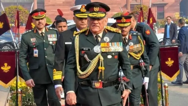 چیف آف ڈیفنس سٹاف جنرل بپن راوت