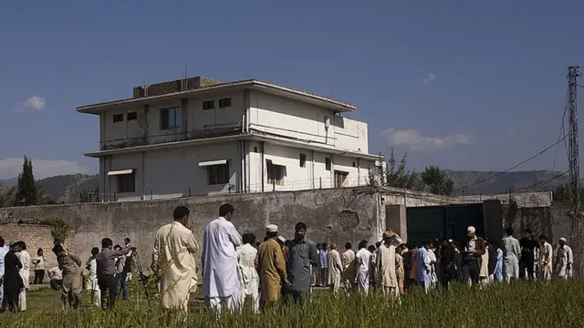 जहां ओसामा को मारा गया