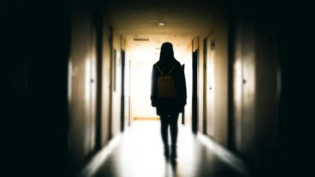 Дівчина в школі