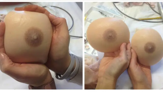 Bu 3D döymə, başqa bir kosmetik döymə mütəxəssisi Belinda Hayle tərəfindən yaradılıb